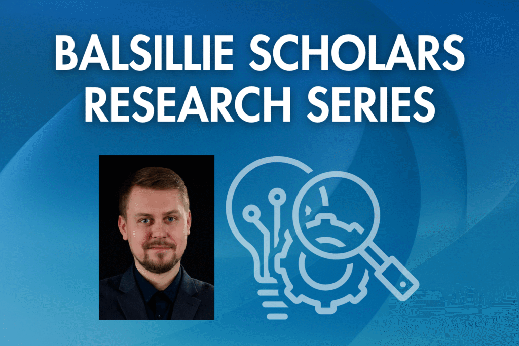 Balsillie Scholars Research Series - Dmytro Chumachenko
